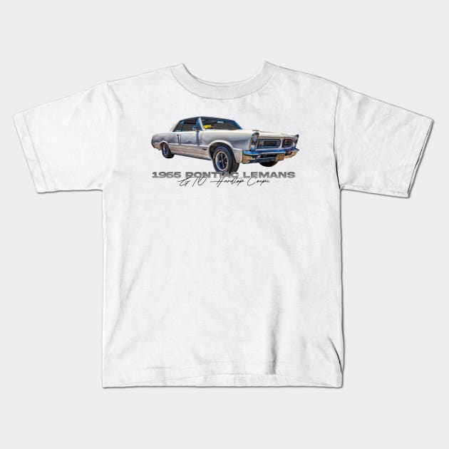 1965 Pontiac LeMans GTO Hardtop Coupe Kids T-Shirt by Gestalt Imagery